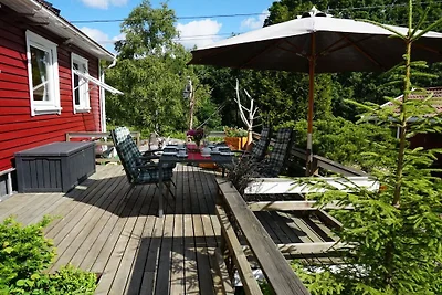 Dom wakacyjny w Risør z basenem