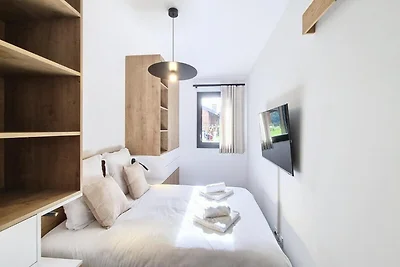 Appartamento a Les Gets con giardino jacuzzi