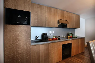 Apartment in Les Arcs mit beheiztem Pool