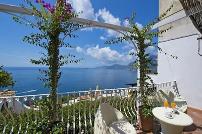 Haus in Praiano mit atemberaubendem Meerblick