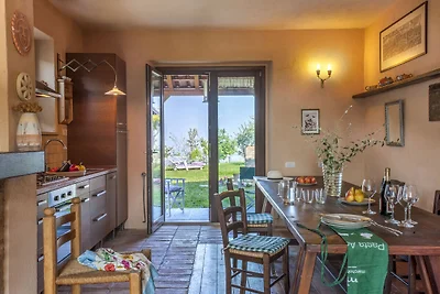 Haus mit Blick auf die Hügel