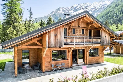 Chalet in Grassonnets mit Mont-Blanc Blick