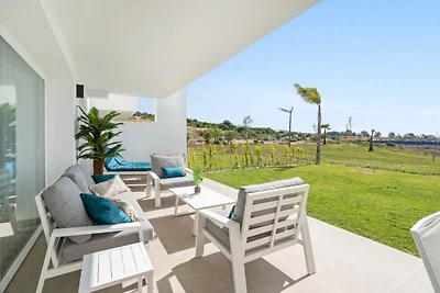 Gartenapartment an der Lagune von Alcazaba