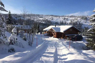 Naturhytte mit Gästehaus