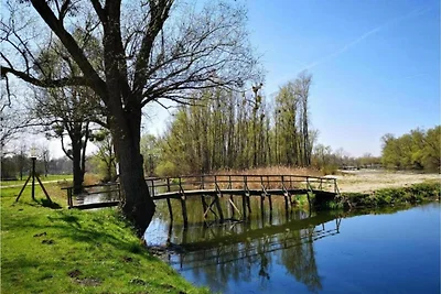 Cottage rustico con piscina