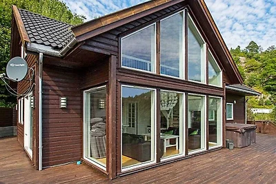 10 Personen Ferienhaus in lyngdal-By Traum
