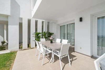 Gartenapartment an der Lagune von Alcazaba