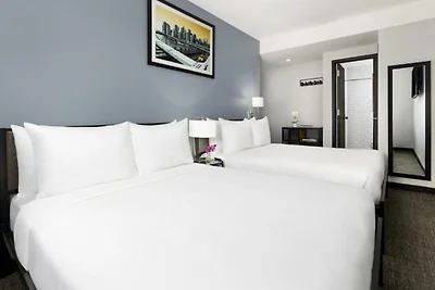 Luxe kamer 2 queen bedden | Times Square