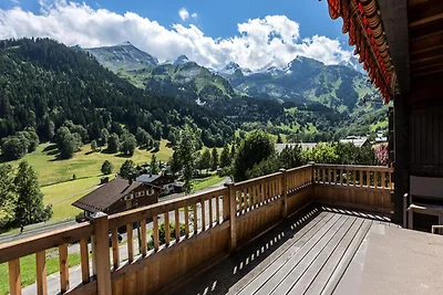 Chalet in Aravis mit Bergblick