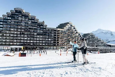 Wohnung in La Plagne mit Blick auf den Mont...