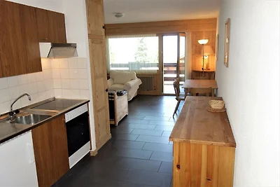 Wohnung in Veysonnaz mit Bergblick