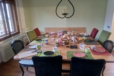 Het ruime vakantiehuis met twee verdiepingen...