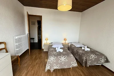 Apartment in Valberg mit Bergblick