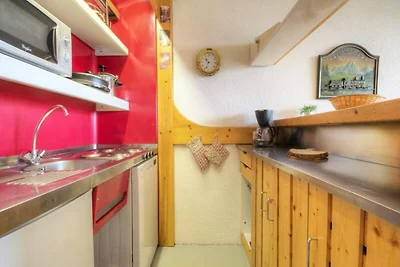 Wohnung in Les Arcs 1800 an den Skipisten