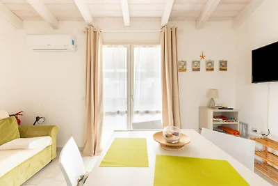 Garten, Terrasse mit Meerblick und...