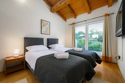 Bella villa con vista
