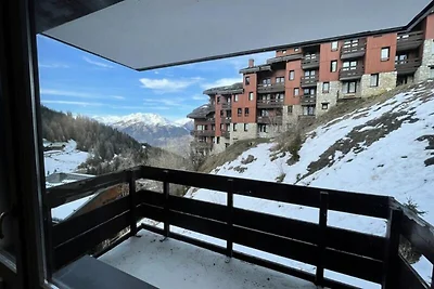 Apartment in Plagne 1800 mit Skizugang