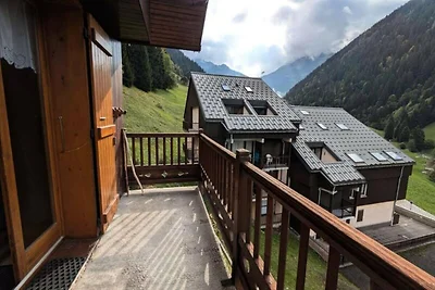 Apartment in Areches mit direktem Zugang zu d...