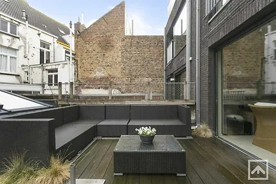 Duplex in Blankenberge nahe Strandpromenade