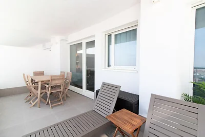 Appartement in Canet met uitzicht op zee en...