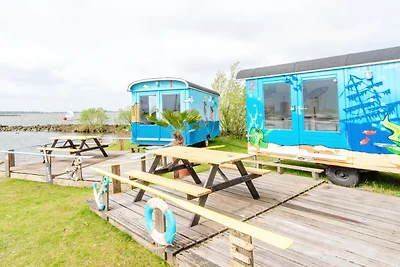 Gezellig klein wagentje van Almere Beach
