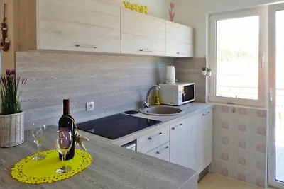 Appartement in Seline am Meer mit Meerblick
