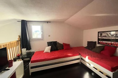 Duplex in Les 2 Alpes mit Bergblick