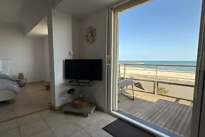Appartement aan zee met uitzicht