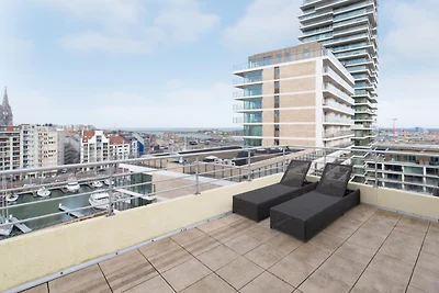 Schöne Wohnung mit Blick auf den Yachthafen