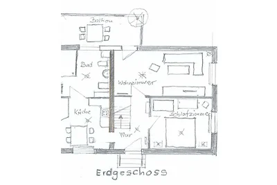 Ferienhaus in Grube mit Schwimmbecken