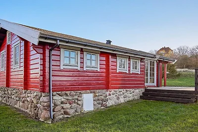 Panoramisches Blockhaus in Sandvig-By Traum