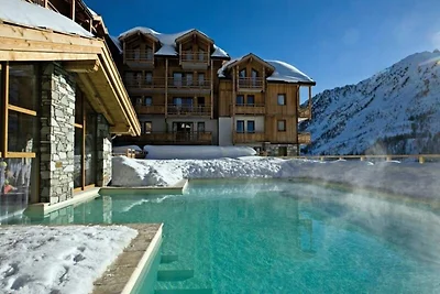 Apartment in Montgenèvre mit Zugang zum Spa