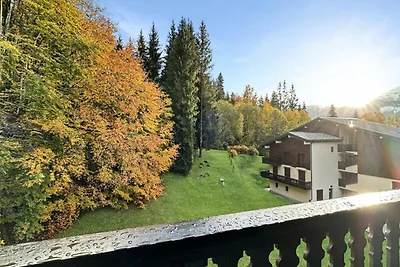 Ferienwohnung in den Alpen mit Bergblick