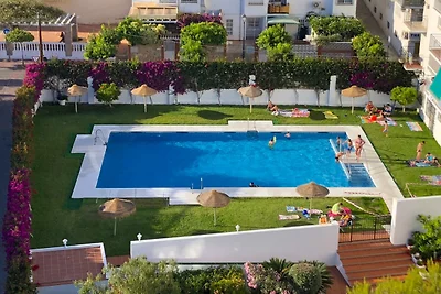 Wohnung in Nerja mit Meerblick und Pool
