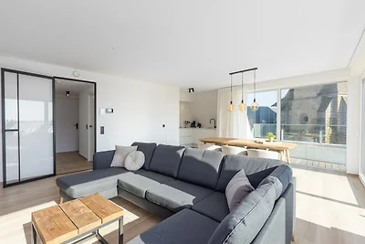 Ruim appartement voor 8 personen vlakbij zee.
