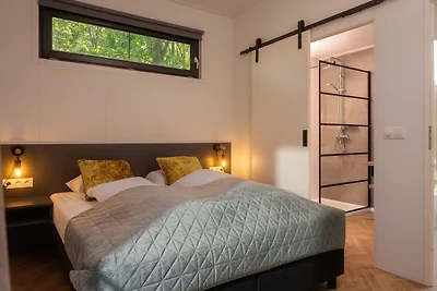 Elegant houten vakantiehuisje voor 4 personen...