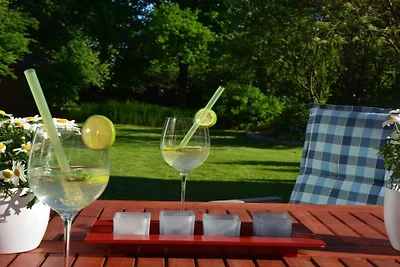 Ferienhaus in Berumbur mit Schwimmbecken