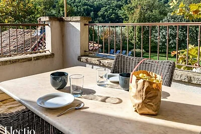 Appartamento a Oppède con piscina riscaldata