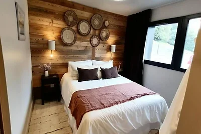 Chalet in Montalbert mit Blick auf das Tal