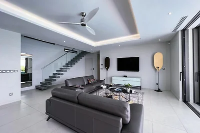 Villa a Saint-François con piscina a sfioro