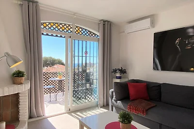 Wohnung in Nerja mit Meerblick und Pools