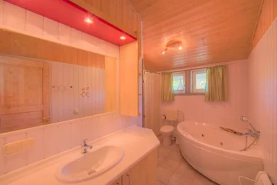 Vakantiehuis met sauna op vakantiepark Mirow