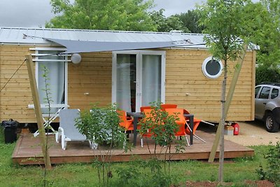 Authentique maison mobile en Dordogne avec pi...