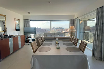 Appartement in Nieuwpoort met zeezicht