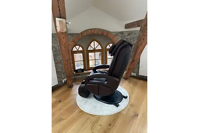 Unterkunft mit Kamin, Whirlpool und Sauna