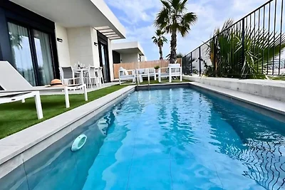 Villa a Polop Hills con Piscina Privata