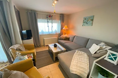 Gemütliche Wohnung mit Blick auf den Kanal