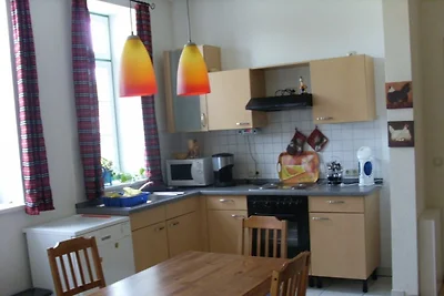 Charmante Wohnung mit Garten in Blowatz