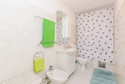 Rooms Nikola- Double Room with Terrace and Se...