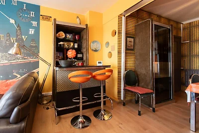 Vintage appartement met zeezicht in Oostende